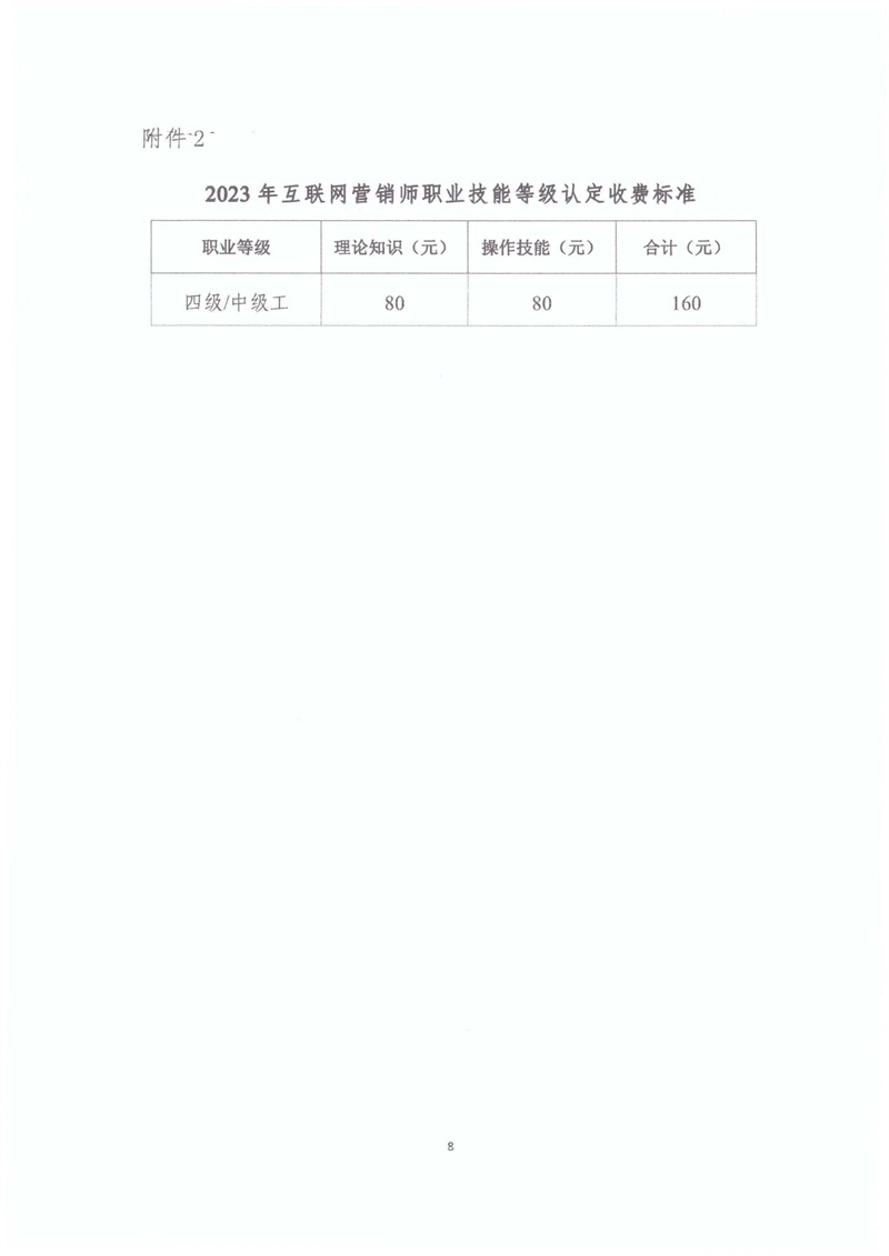 關于開展2023年北京市互聯網營銷師職業技能等級認定工作的通知20230406_07.jpg
